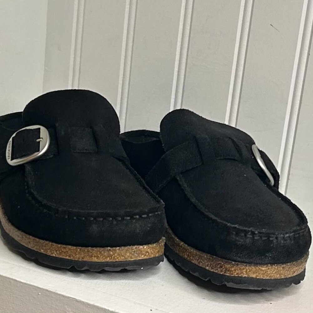 Birkenstock Womens Buckley Black Mules Size 38/7.75 - Picture 7 of 7